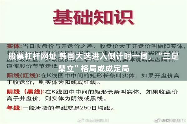 股票杠杆网址 韩国大选进入倒计时一周，“三足鼎立”格局或成定局