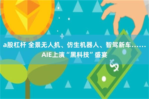 a股杠杆 全景无人机、仿生机器人、智驾新车……AIE上演“黑科技”盛宴