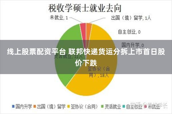 线上股票配资平台 联邦快递货运分拆上市首日股价下跌