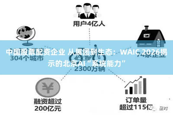 中国股票配资企业 从展团到生态：WAIC 2026揭示的北京AI“系统能力”