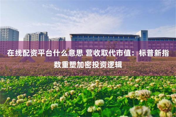 在线配资平台什么意思 营收取代市值：标普新指数重塑加密投资逻辑