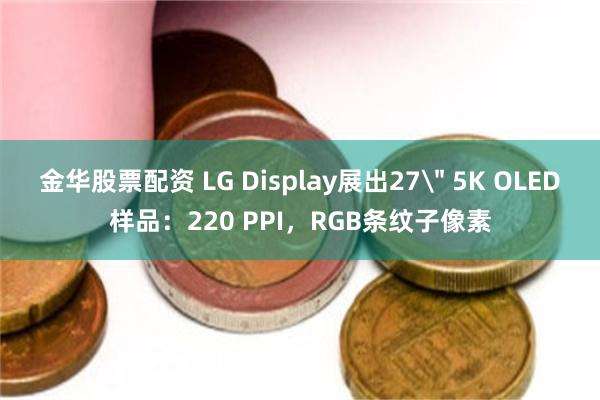 金华股票配资 LG Display展出27
