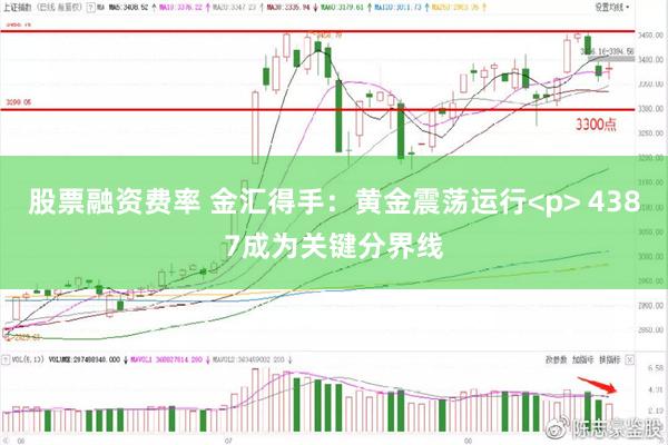 股票融资费率 金汇得手：黄金震荡运行<p> 4387成为关键分界线