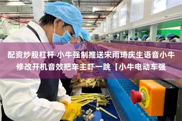 配资炒股杠杆 小牛强制推送宋雨琦庆生语音小牛修改开机音效把车主吓一跳【小牛电动车强