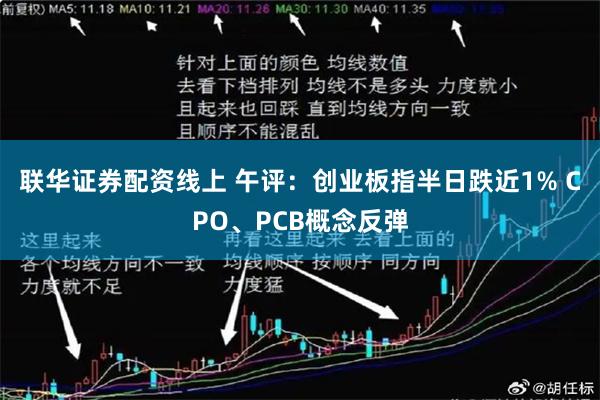 联华证券配资线上 午评：创业板指半日跌近1% CPO、PCB概念反弹